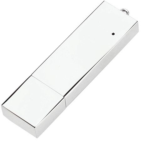 Флешка BRIKS Серебристая 4022.06.32ГБ с цепочкой