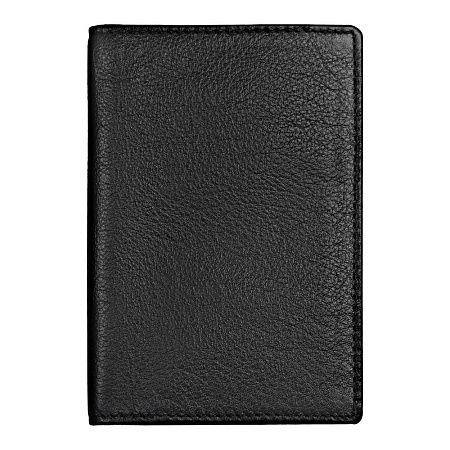 Обложка для паспорта Leather Trend, чёрный