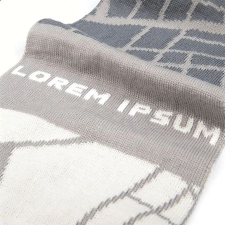 Шарф на заказ Tricksy Light, S, полушерсть