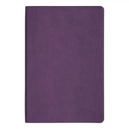 Ежедневник Flexy Soft Touch Latte А5, фиолетовый, недатированный, в гибкой обложке