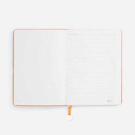 Ежедневник Lafite, недатированный, оранжевый