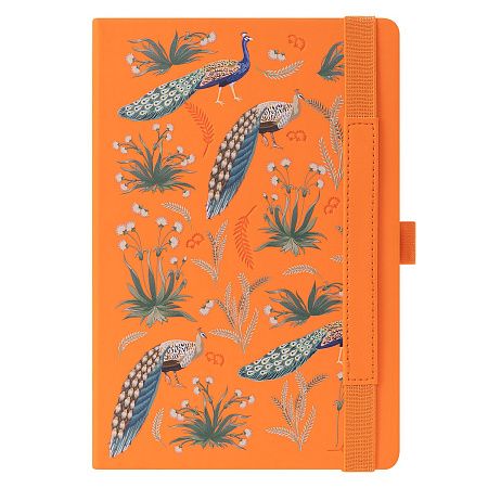 Ежедневник Alpha недатированный, оранжевый/оранжевый