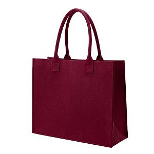 Сумка-шопер 204, Бордовый,  (66)  (45 см*34 см/ONE SIZE)