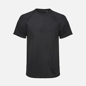 Футболка спортивная унисекс Vortex, ярко-бирюзовая под нанесение