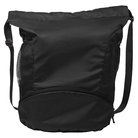 Рюкзак нейлоновый Trieste Print Sample Markli, черный, размер 42*45*16 см