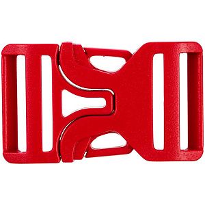Застежка-пряжка Fibbia, красная
