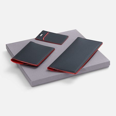 Набор Multimo Simple, черный с красным