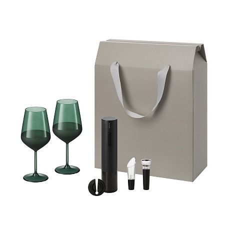 Подарочный набор Эмеральд (Emerald), Сакраменто (Sacramento) (2 бокала + набор для вина)