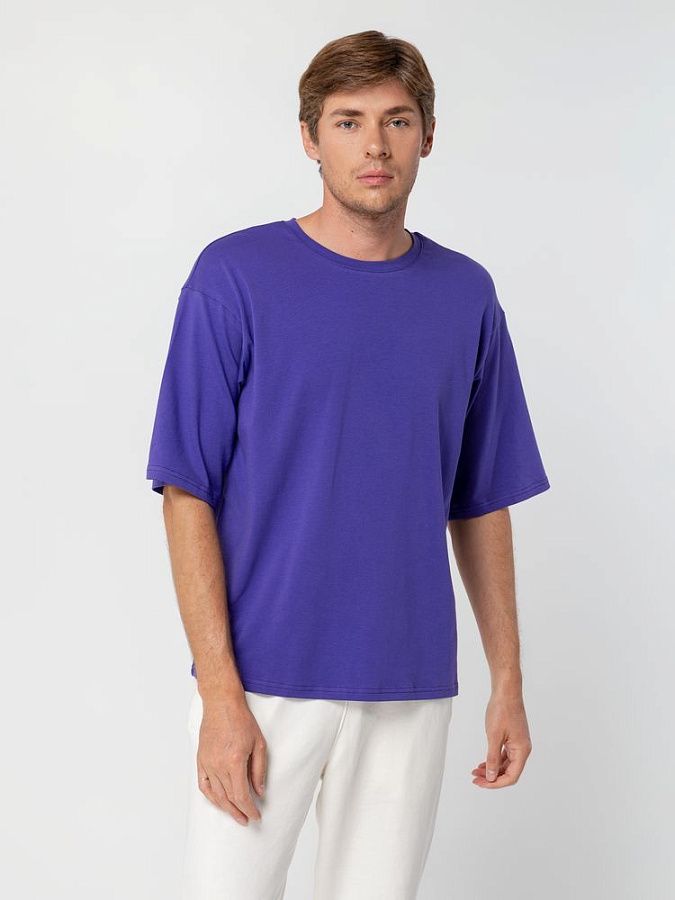 Футболка унисекс оверсайз Street Vibes, черная под нанесение