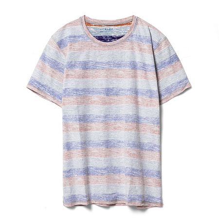 Футболка мужская Rayet двусторонняя, оранжевая с фиолетовым, размер L