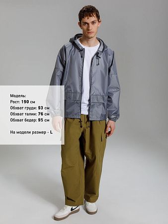 Ветровка Kivach Promo, серый, размер S