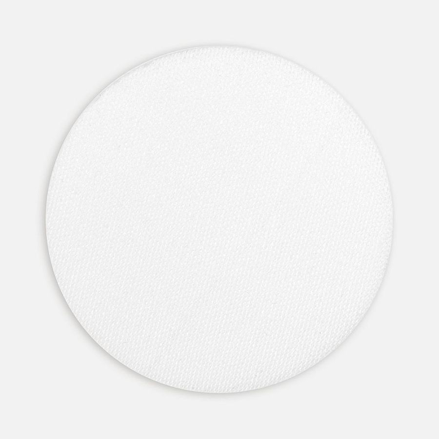 Наклейка тканевая Lunga Round, M, белая