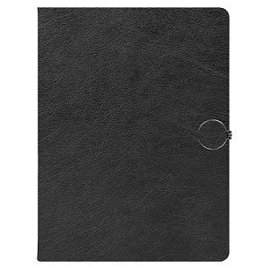 Ежедневник Alfa Omega Mocca Business Edition B5, в твердой обложке, с магнитной застежкой, черный, в подарочной коробке