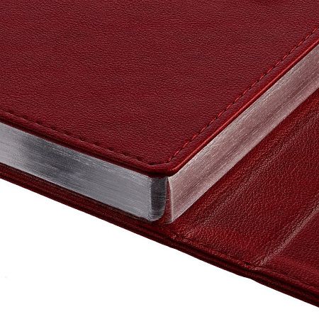Ежедневник Flap на заказ, недатированный, красный