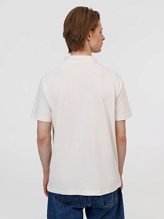 Рубашка поло унисекс Pulse, молочно-белая, размер XL