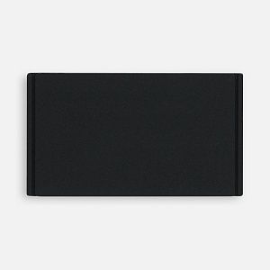 Лейбл из ПВХ Dzeta, M, черный