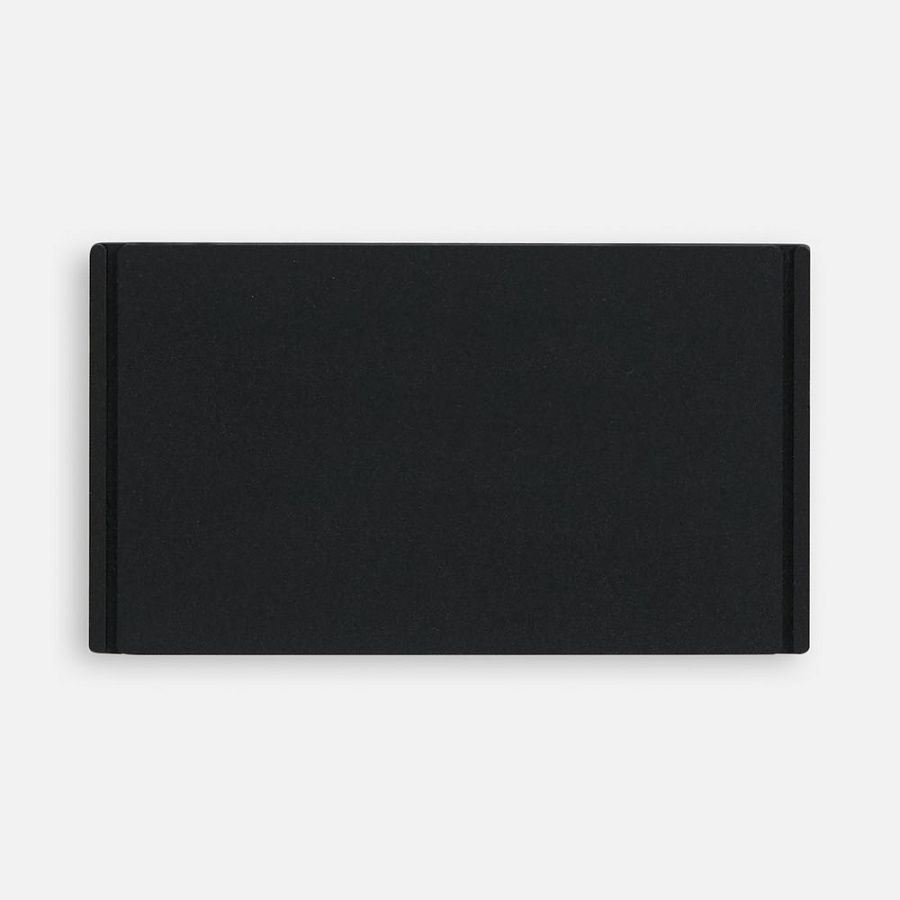 Лейбл из ПВХ Dzeta, M, черный