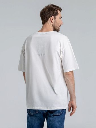 Футболка оверсайз «Чистая соль», молочно-белая, размер 44-46