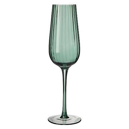 Бокал для шампанского Capri, зеленый