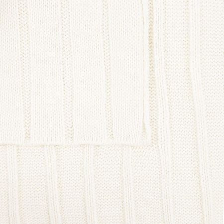 Плед Tressa, белый (молочный)