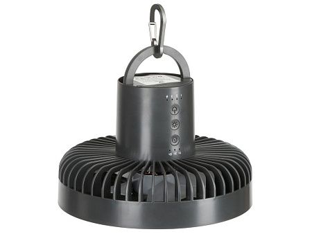 Портативный вентилятор с фонарем «Jon»