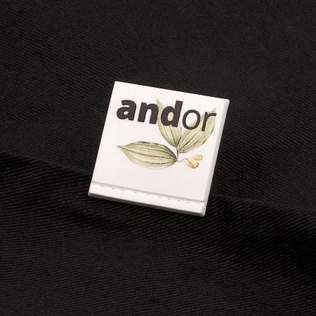 Лейбл из ПВХ Kare, белый