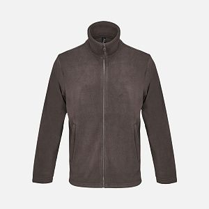 Куртка флисовая унисекс Nitro, коричневая, размер 4XL