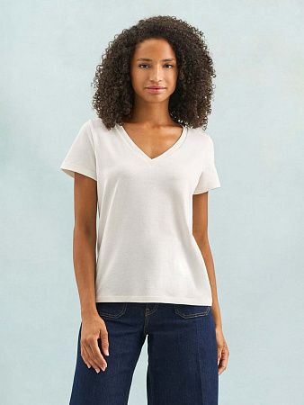 Футболка женская Regent Women с V-образным вырезом, розовая (candy), размер XS