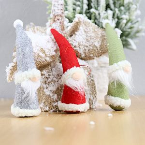 Новогоднее украшение рождественские гномы Куперс (набор 4шт)