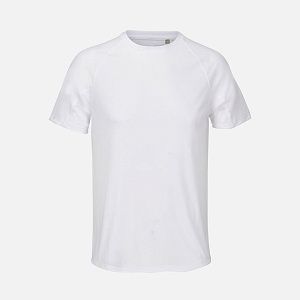 Футболка спортивная унисекс Vortex, ярко-бирюзовая под нанесение