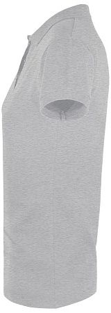 Рубашка поло женская Perfect Women 180 серый меланж, размер XXL