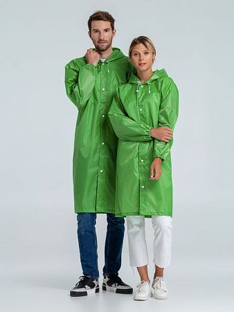 Дождевик унисекс Rainman Strong, ярко-зеленый, размер XS