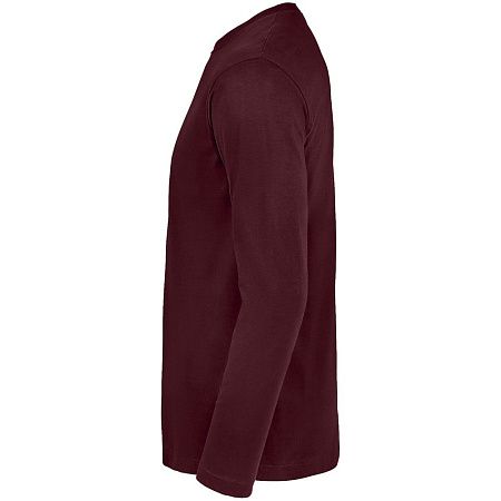 Футболка с длинным рукавом Monarch 150, бордовая, размер M