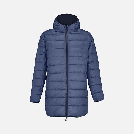 Куртка-парка унисекс Reverse, темно-синяя, размер XS