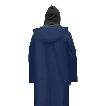 Дождевик Belfast Bi-color, материал PVC, размер M-L, темно-синий-черный