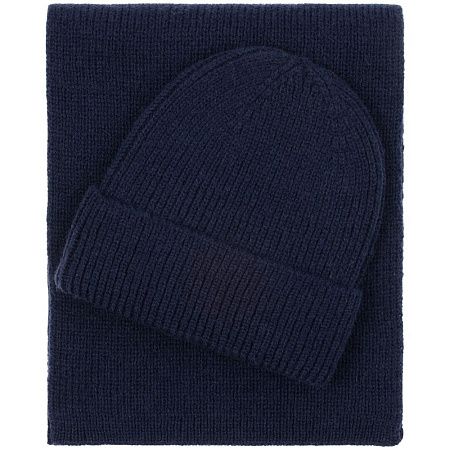 Шарф Bernard, темно-синий