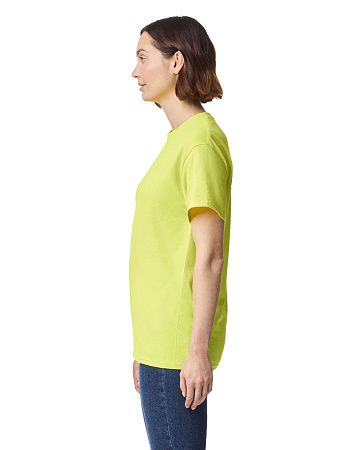Футболка ULTRA COTTON, ЖЕЛТЫЙ НЕОН S