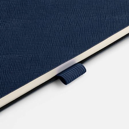 Ежедневник Lungo, недатированный, темно-синий