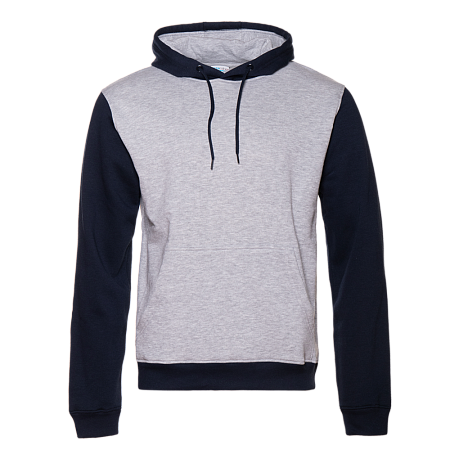 Худи унисекс STAN футер с начёсом 260, 20, Серый меланж,  (50/60)  (50/L)