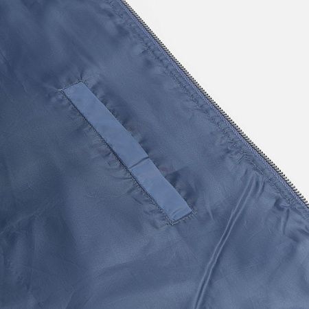 Куртка унисекс Warmbridge, синяя (джинс), размер S