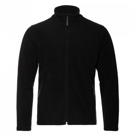 Толстовка унисекс STAN на молнии микрофлис 200, 21R, Чёрный,  (20)  (50/L)