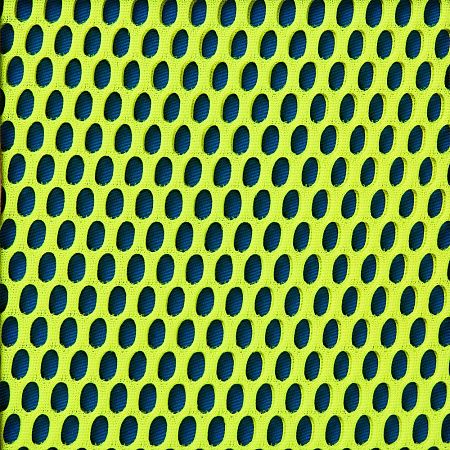 Заготовка из крупной сетки Rete, L, желтый неон