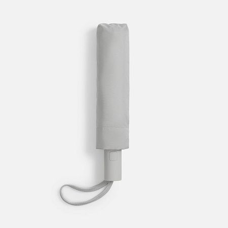 Зонт складной Cloudex, светло-серый