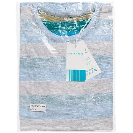 Футболка мужская Rayet двусторонняя, оранжевая с фиолетовым, размер L