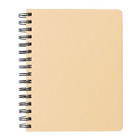 Блокнот на спирали Kraft со стикерами, А5