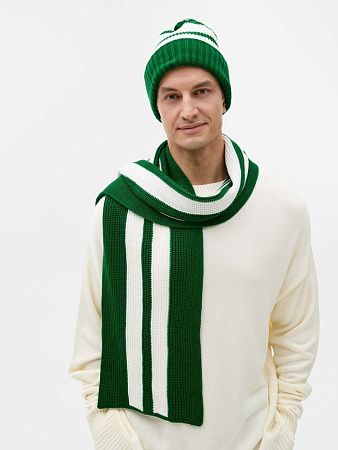 Шапка Winwear, темно-зеленая (глубокий зеленый)