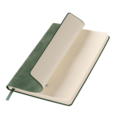 Ежедневник Верона (Verona) недатированный, зеленый