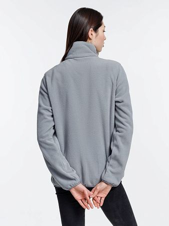 Куртка флисовая унисекс Nesse, серая, размер XL/2XL