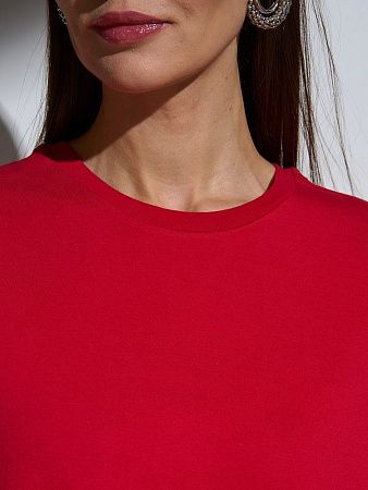 Футболка Oversize Premium, красная, размер L