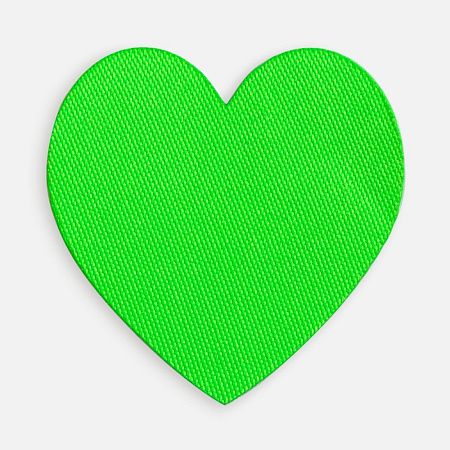 Наклейка тканевая Lunga Cor, M, зеленый неон